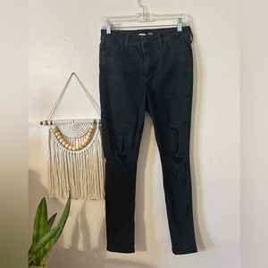 Old Navy high rise skinny jeans